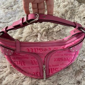Versace hot pink handbag